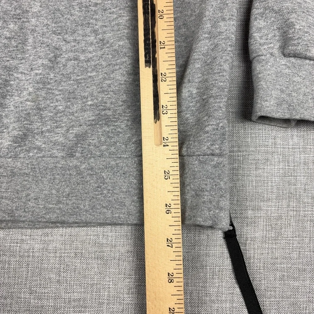 Nike Sweatshirt Mens M Gray Crewneck Pullover Nike Air Graphic Zip 928835-053